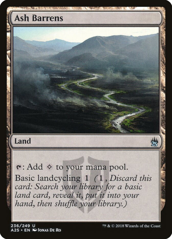 Ash Barrens - Magic: The Gathering