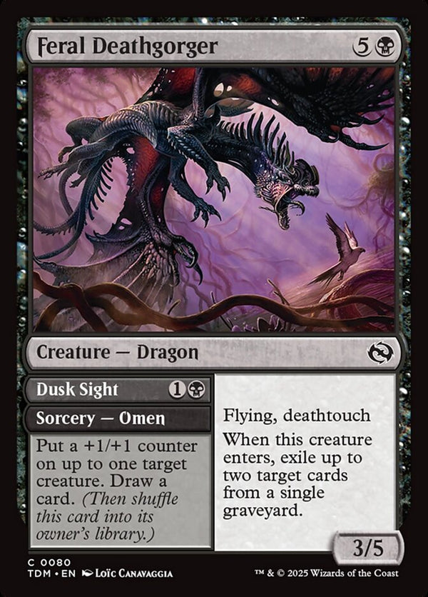 Feral Deathgorger - Magic: The Gathering