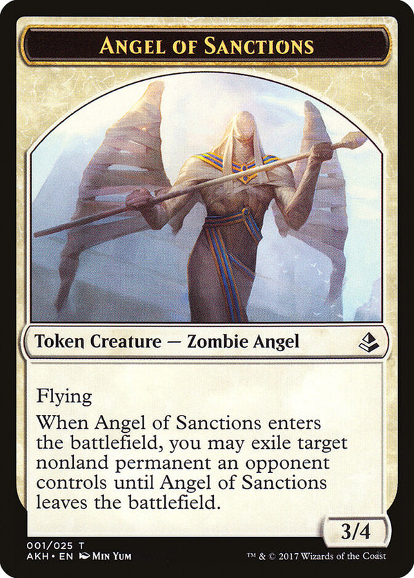 Angel of Sanctions Token - Magic: The Gathering