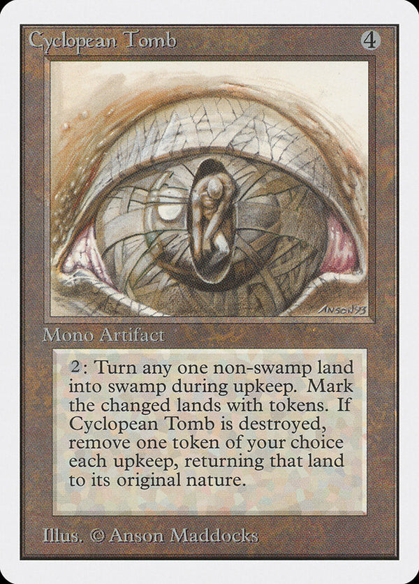Cyclopean Tomb - Magic: The Gathering