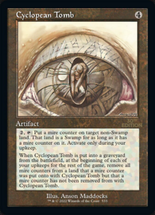Cyclopean Tomb (Retro Frame) - Magic: The Gathering