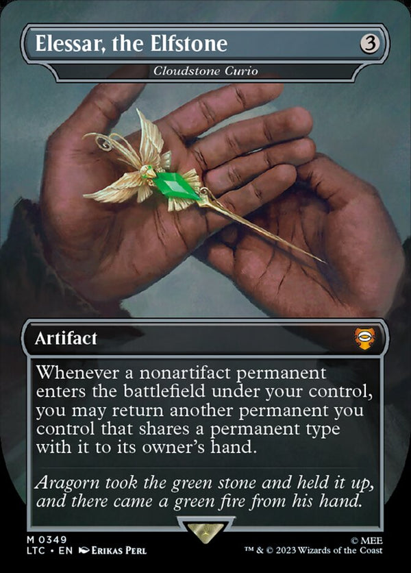 Elessar, the Elfstone - Cloudstone Curio - Magic: The Gathering