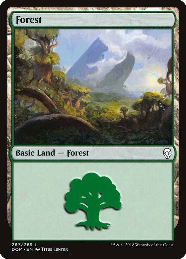 Forest (267) - Magic: The Gathering