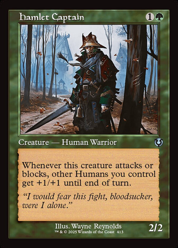 Hamlet Captain (Retro Frame) - Magic: The Gathering