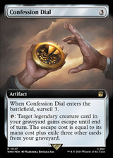 Confession Dial (Extended Art) (Surge Foil) - Magic: The Gathering