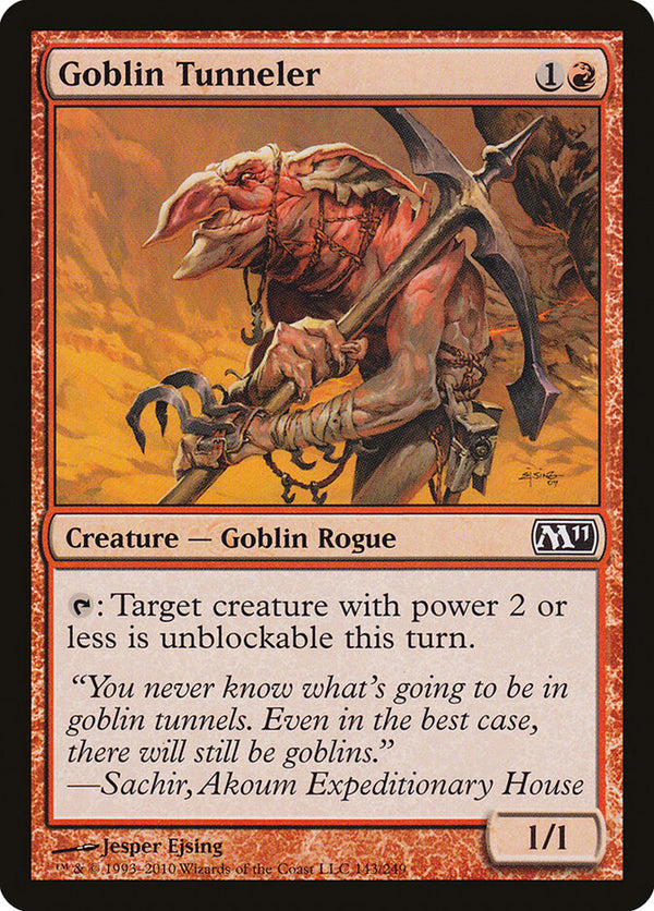 Goblin Tunneler - Magic: The Gathering