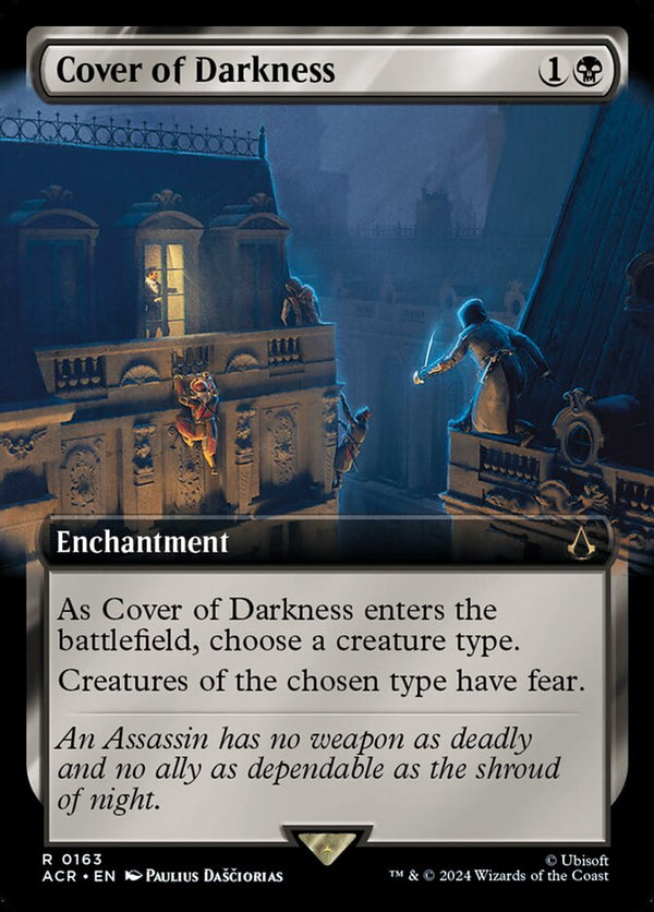 Cover of Darkness (Extended Art) - Magic: The Gathering