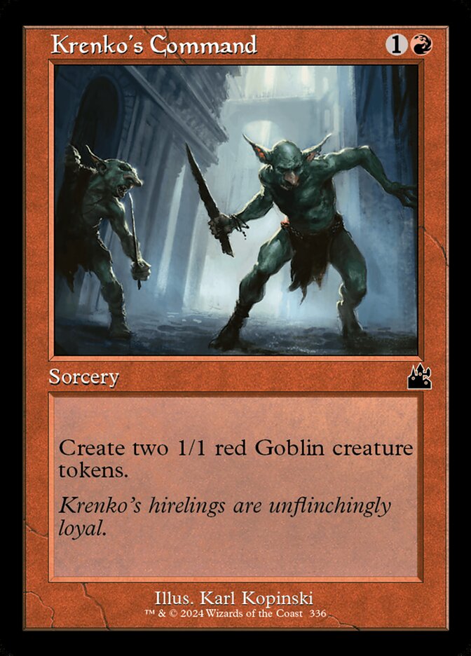 Krenko's Command (Retro Frame)