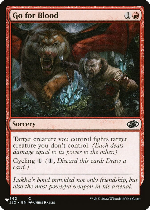 Go for Blood - Magic: The Gathering