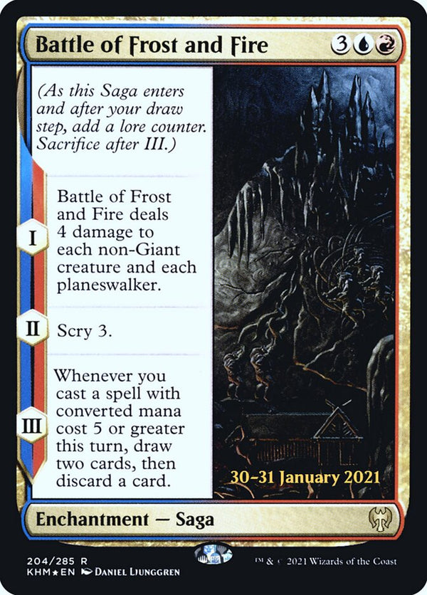 Battle of Frost and Fire - Magic: The Gathering