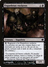 Drudge Skeletons (Spanish) - "Esqueletos esclavos" - Magic: The Gathering