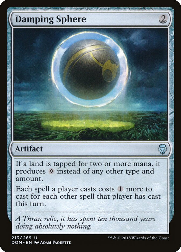 Damping Sphere - Magic: The Gathering