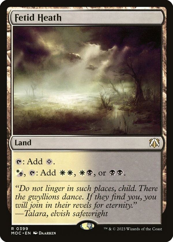 Fetid Heath - Magic: The Gathering
