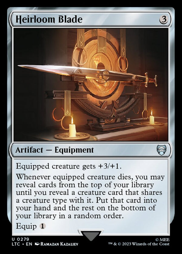 Heirloom Blade - Magic: The Gathering