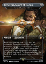 Herugrim, Sword of Rohan - Sword of Hearth and Home (Surge Foil) - Magic: The Gathering