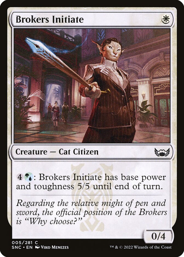 Brokers Initiate - Magic: The Gathering