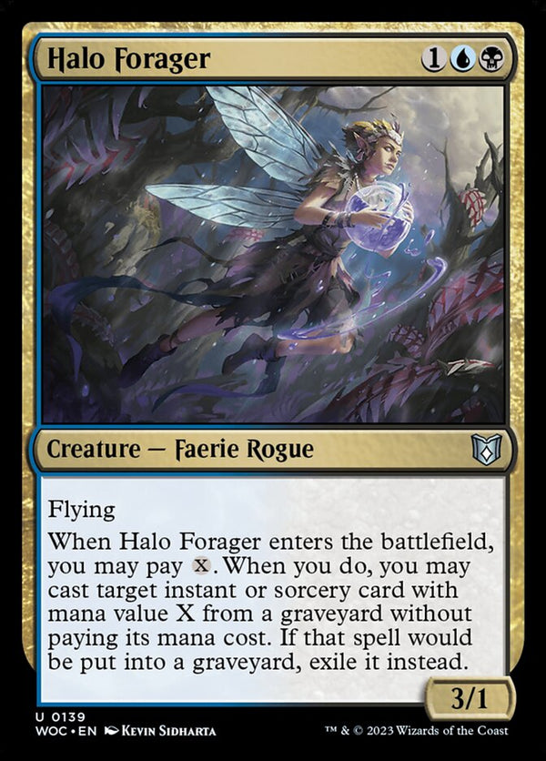 Halo Forager - Magic: The Gathering