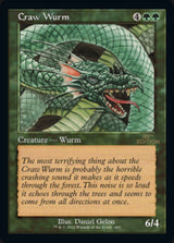 Craw Wurm (Retro Frame) - Magic: The Gathering