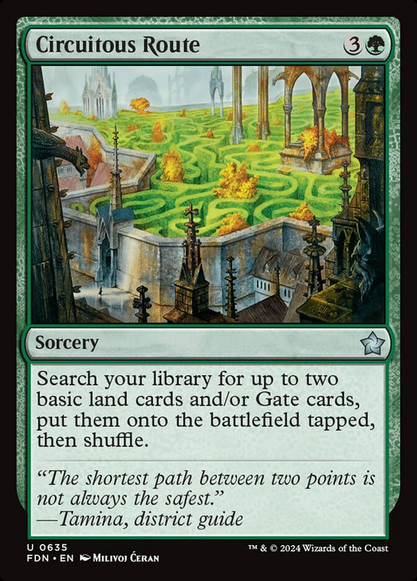 Circuitous Route - Magic: The Gathering