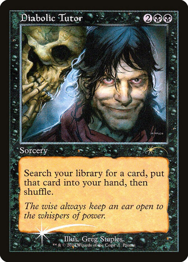 Diabolic Tutor - Magic: The Gathering