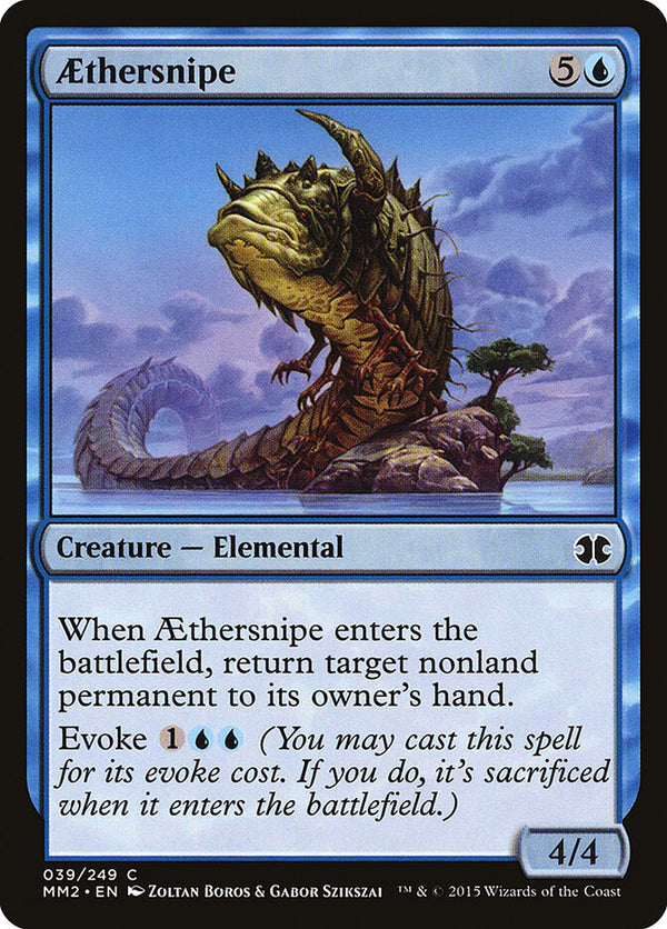 Aethersnipe - Magic: The Gathering