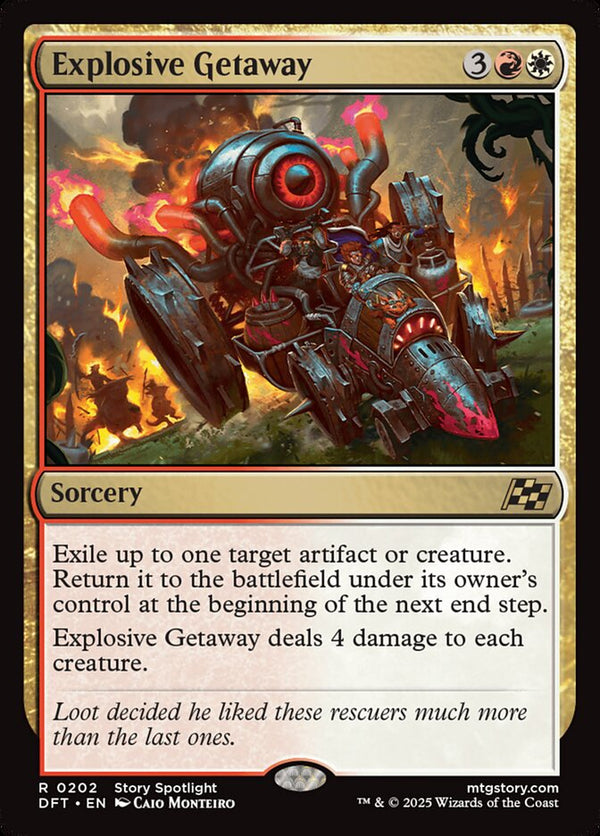 Explosive Getaway - Magic: The Gathering