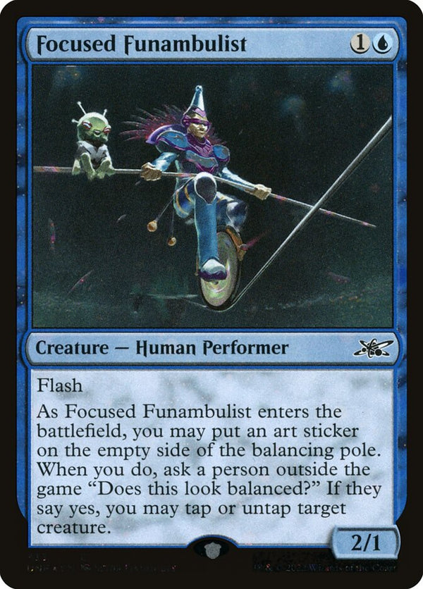 Focused Funambulist (Galaxy Foil) - Magic: The Gathering