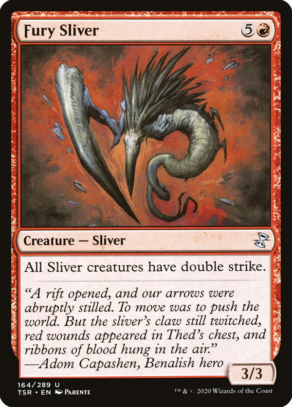 Fury Sliver - Magic: The Gathering