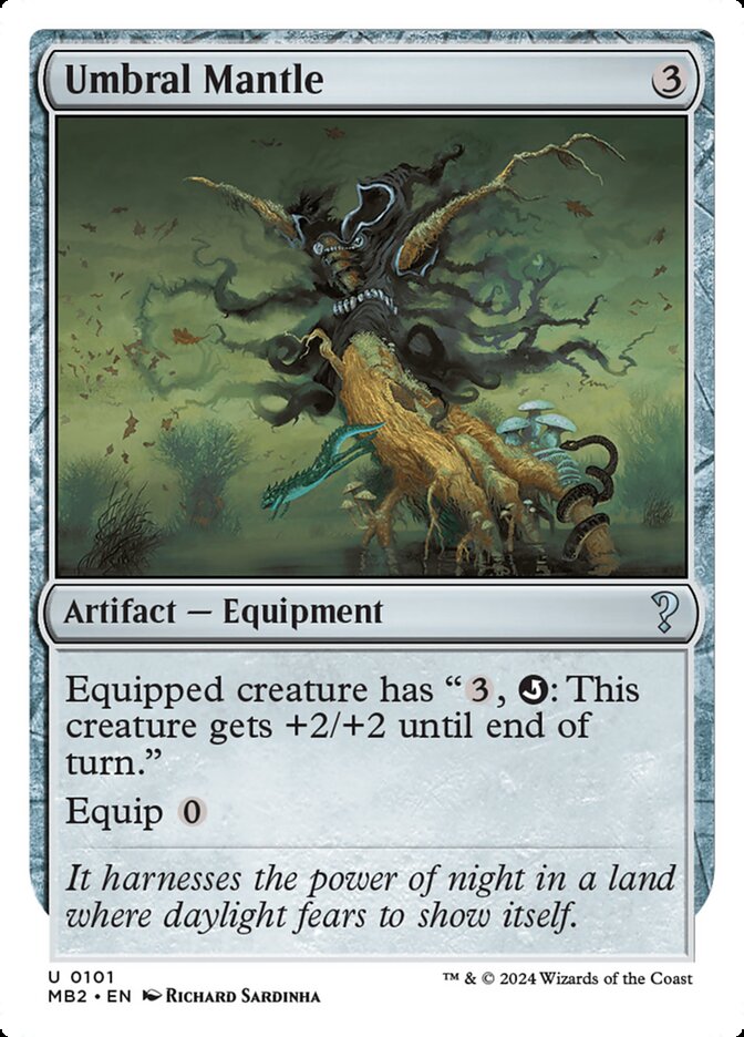 Umbral Mantle (White Border)