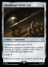 Bloodforged Battle-Axe (Surge Foil) - Magic: The Gathering