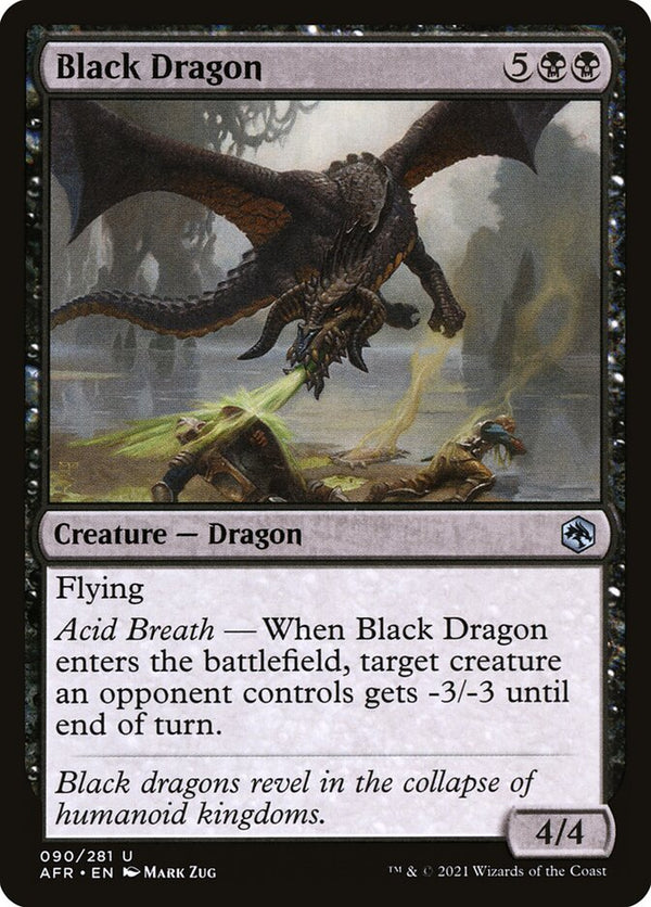 Black Dragon - Magic: The Gathering
