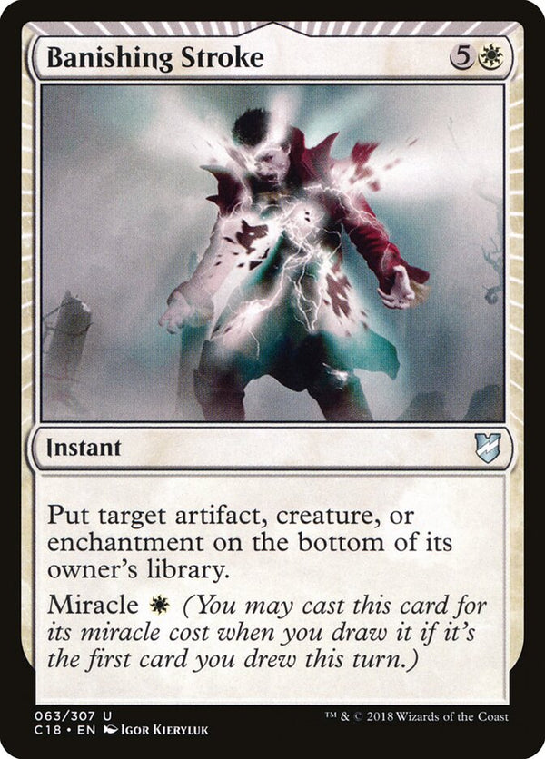 Banishing Stroke - Magic: The Gathering