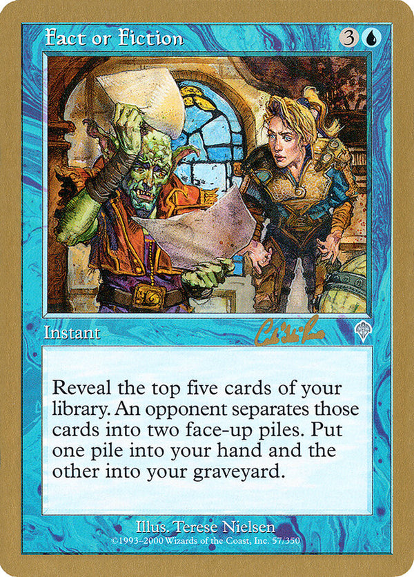 Fact or Fiction - 2002 Carlos Romao (INV) - Magic: The Gathering