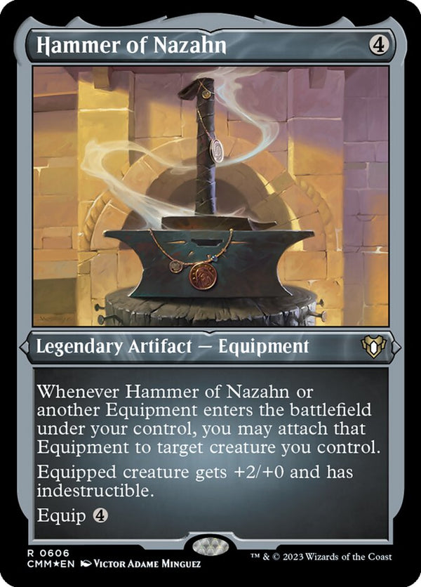 Hammer of Nazahn (Foil Etched) - Magic: The Gathering