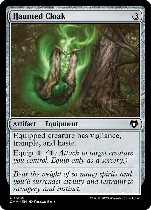 Haunted Cloak - Magic: The Gathering