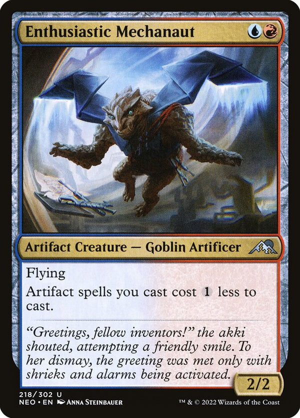 Enthusiastic Mechanaut - Magic: The Gathering