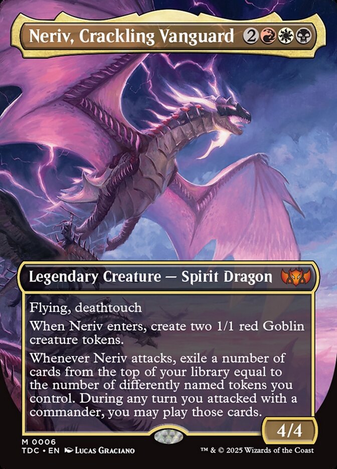Neriv, Crackling Vanguard (Borderless)