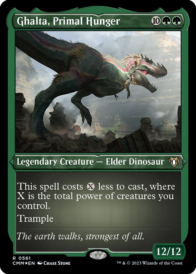 Ghalta, Primal Hunger (Foil Etched)