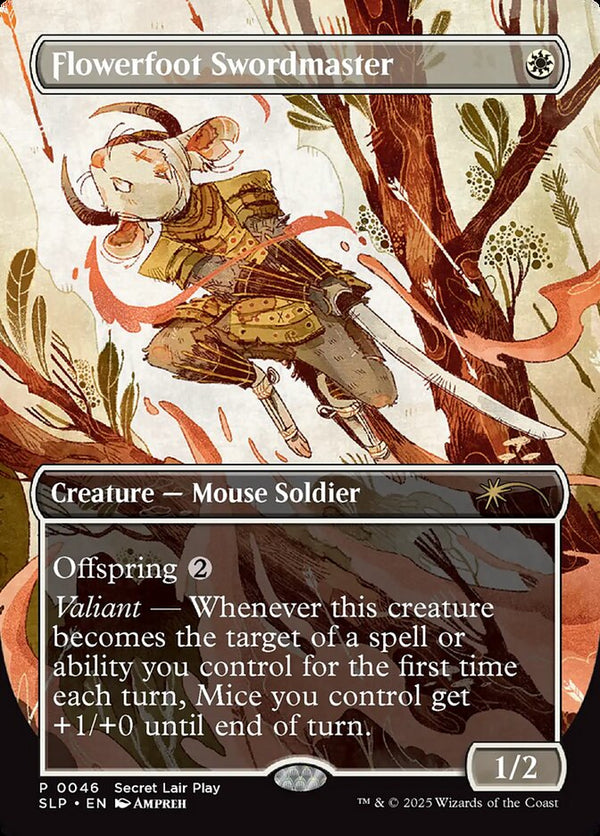 Flowerfoot Swordmaster - Magic: The Gathering