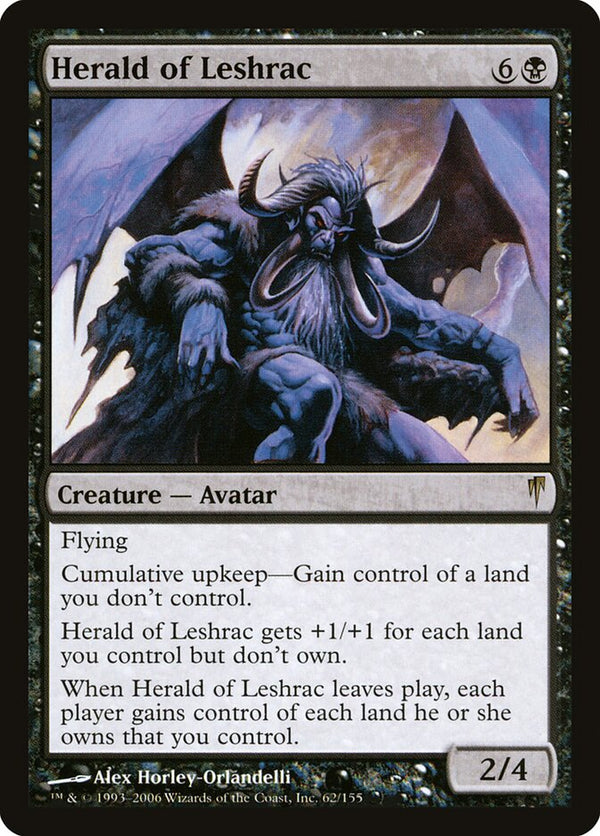 Herald of Leshrac - Magic: The Gathering