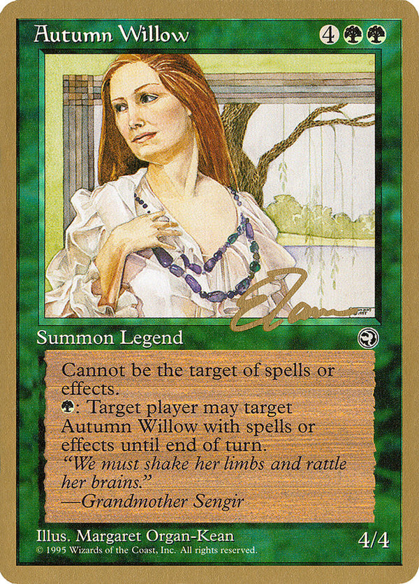 Autumn Willow - 1996 Eric Tam (HML) - Magic: The Gathering