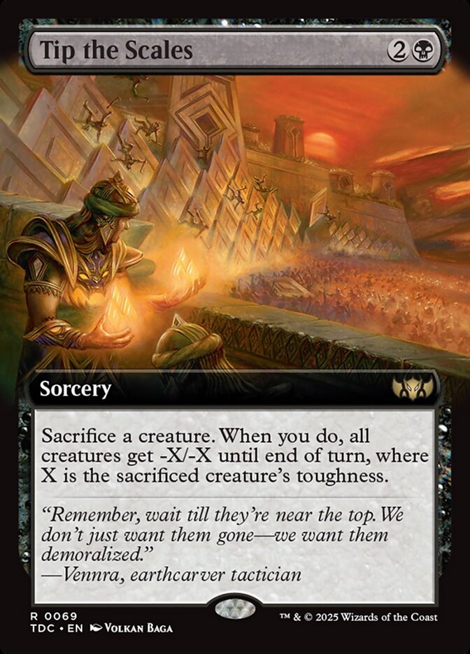Tip the Scales (Extended Art)
