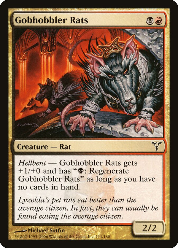 Gobhobbler Rats - Magic: The Gathering