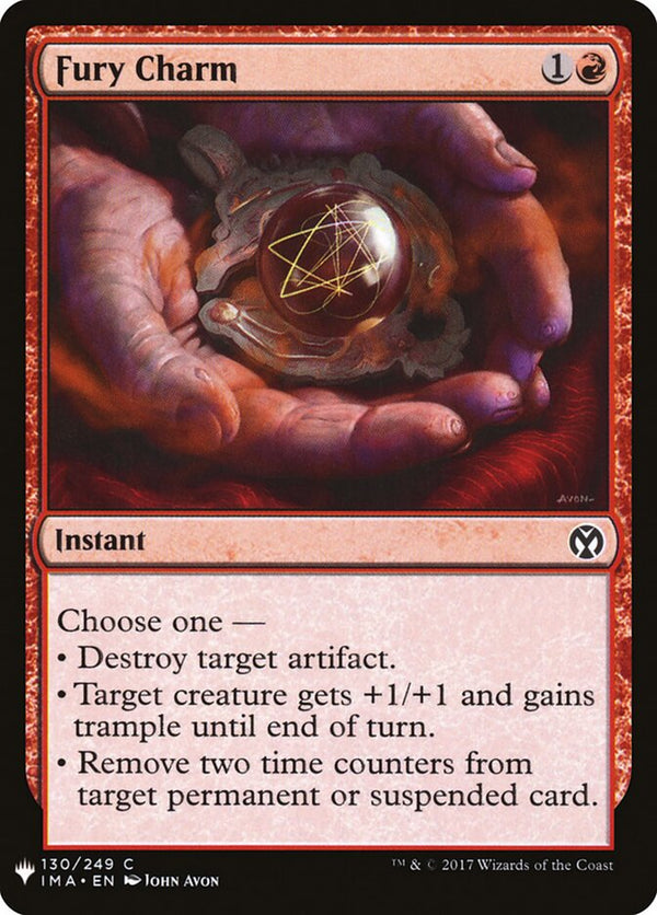 Fury Charm - Magic: The Gathering