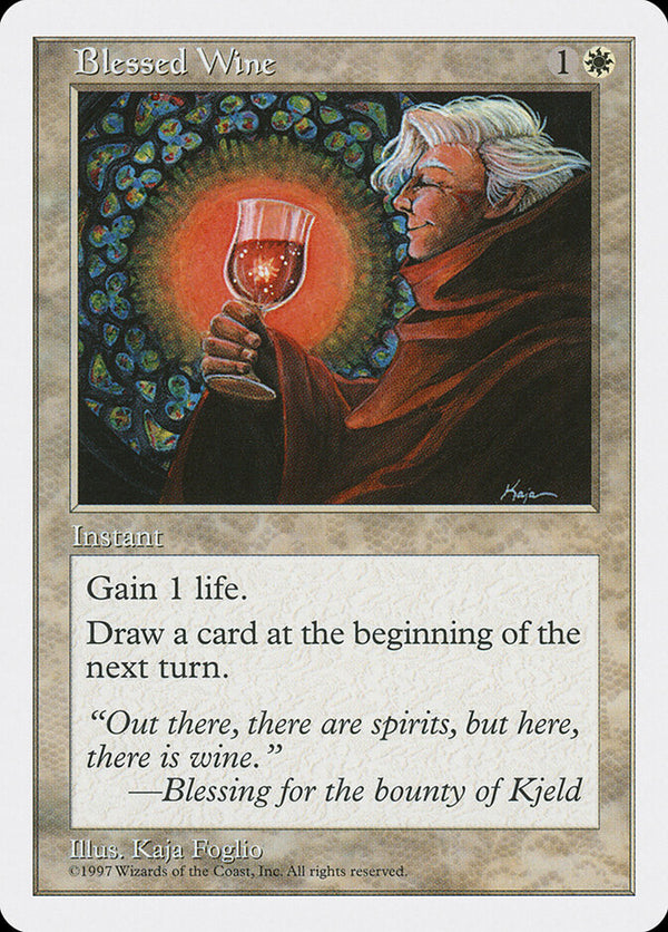 Blessed Wine - Magic: The Gathering