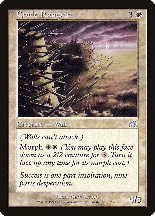 Crude Rampart - Magic: The Gathering