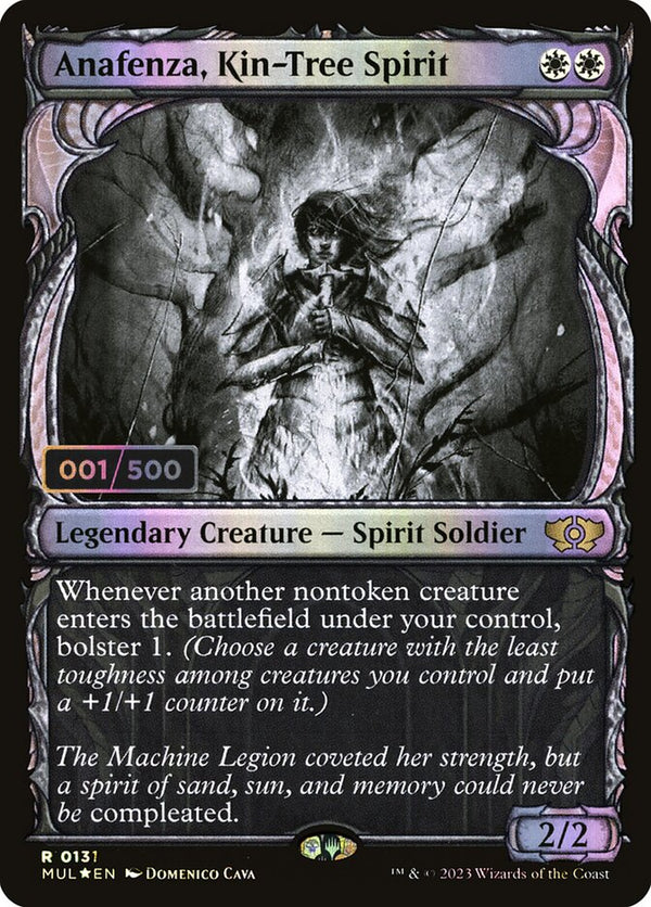 Anafenza, Kin-Tree Spirit (Serial Numbered) - Magic: The Gathering