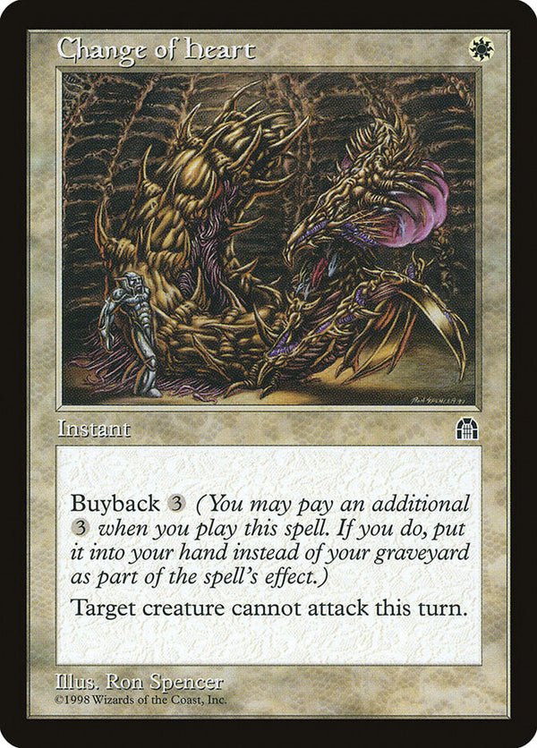 Change of Heart - Magic: The Gathering