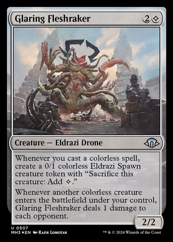 Glaring Fleshraker (Ripple Foil) - Magic: The Gathering
