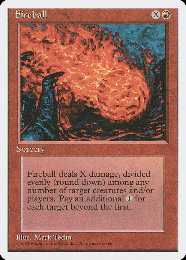 Fireball - Magic: The Gathering